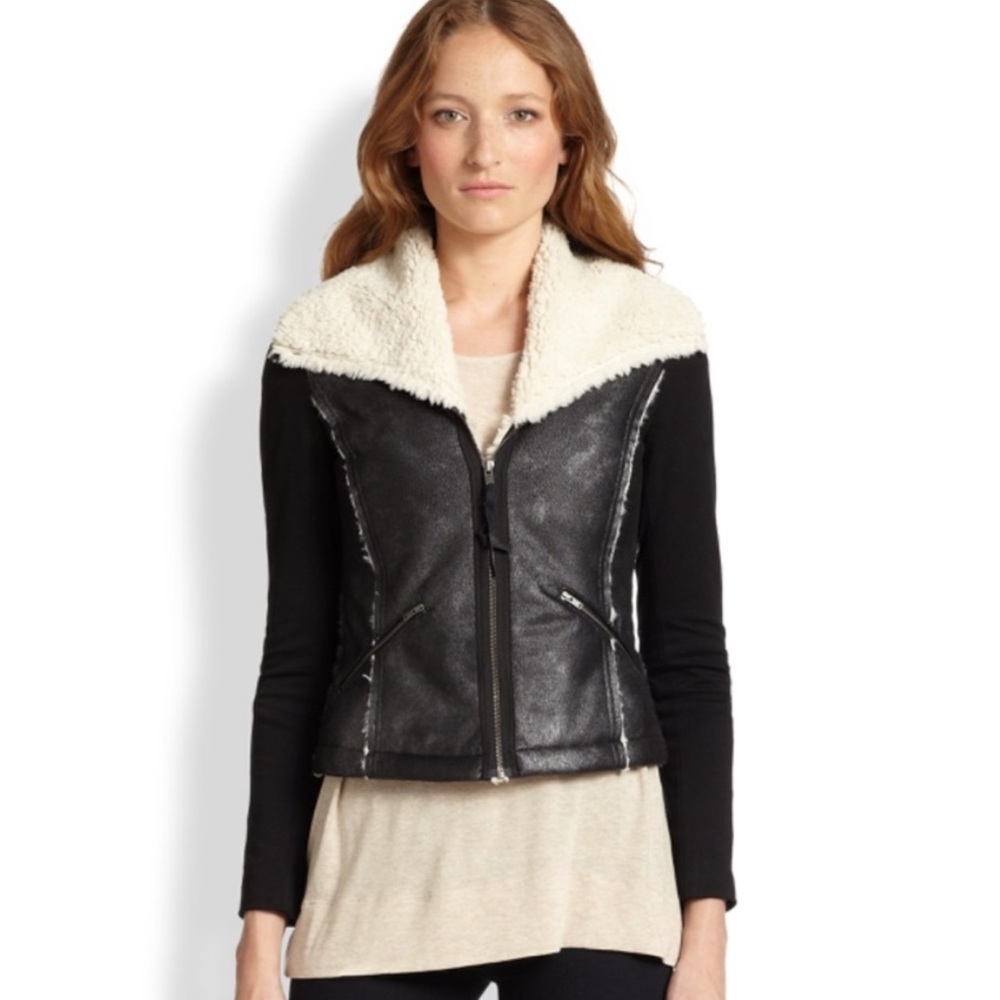 Ella Moss Shearling / Faux Fur Lined Coat